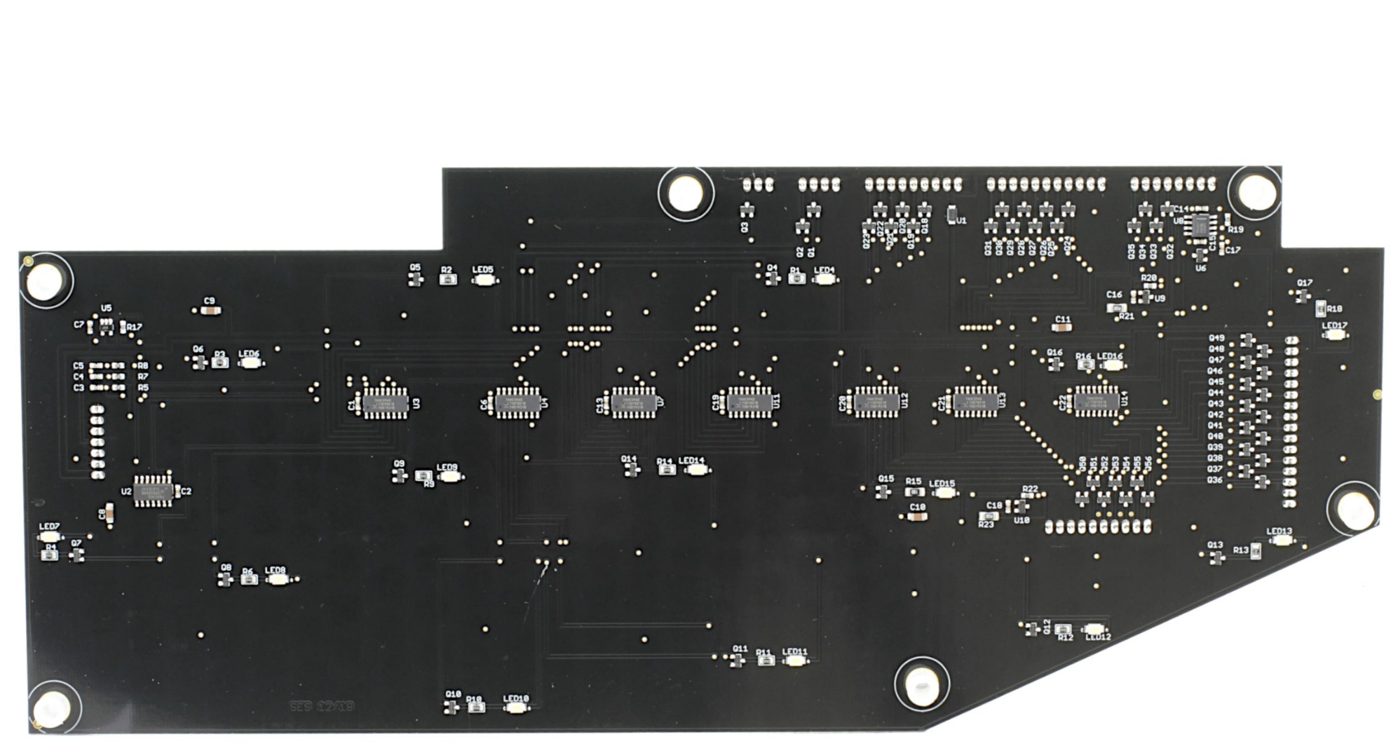 Stern Jurassic Park Lower Center LED Board